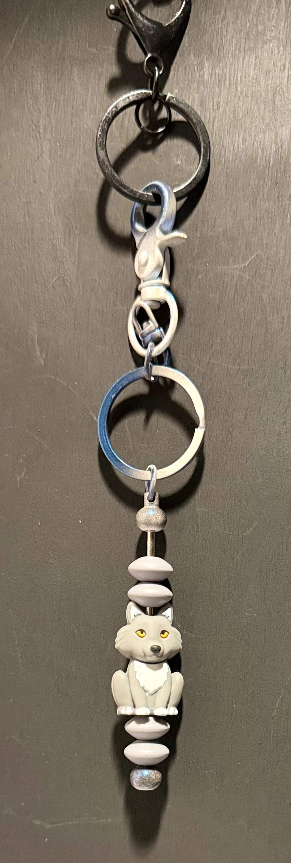 Wolf Keychain/Bag Charm
